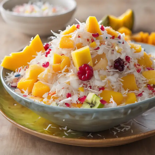 Foto de Coconut Shredded Fruit Salad