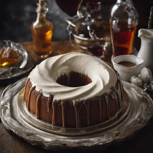 Foto de Ring Flour Cake with Rum Sauce