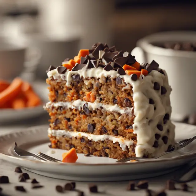 Foto de Carrot Cake with Chocolate Chips