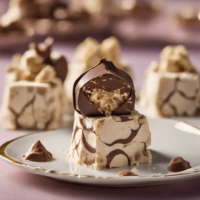 Foto de Nougat-Filled Brigadeiro (with Torrone)