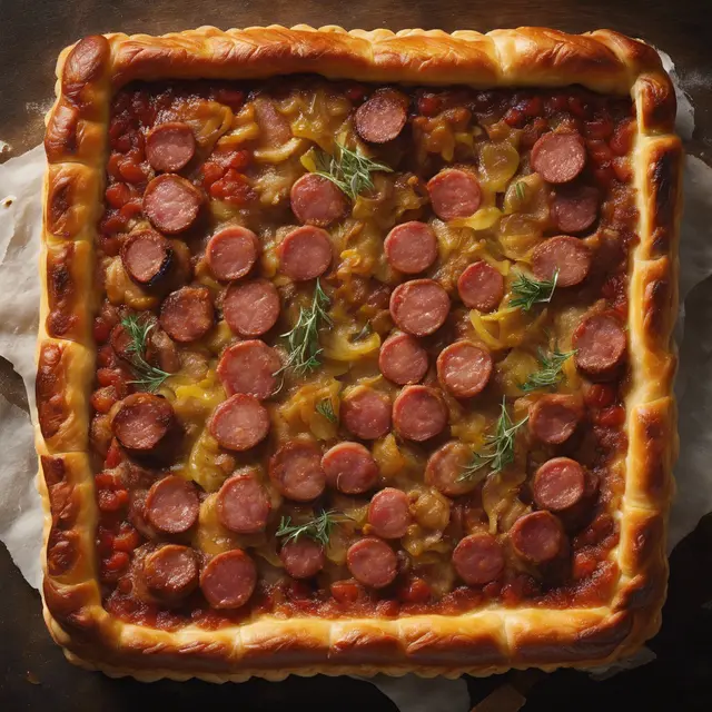 Foto de Sicilian Sausage Tart