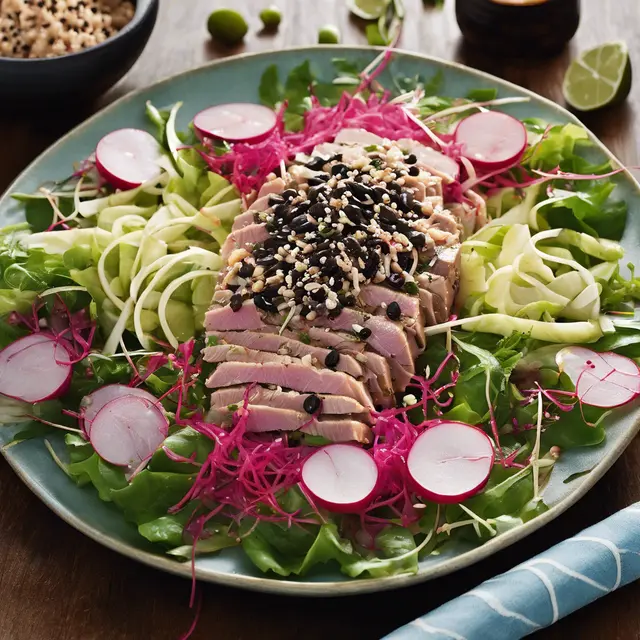 Foto de Tuna Salad with Black Beans and Sesame Seeds