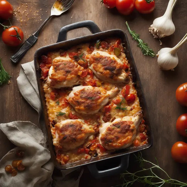 Foto de Chicken Lash Gratinado