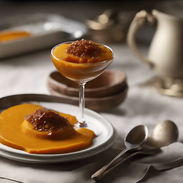 Foto de Sweet Potato Pudding with Ginger Syrup