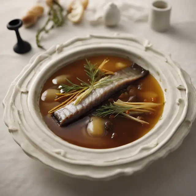 Foto de Smoked Eel Stew with Broth