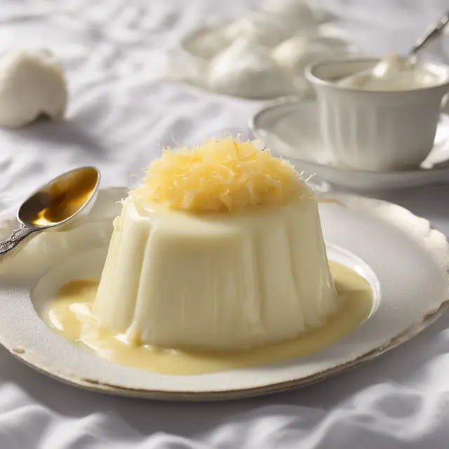 Foto de White Coconut Custard