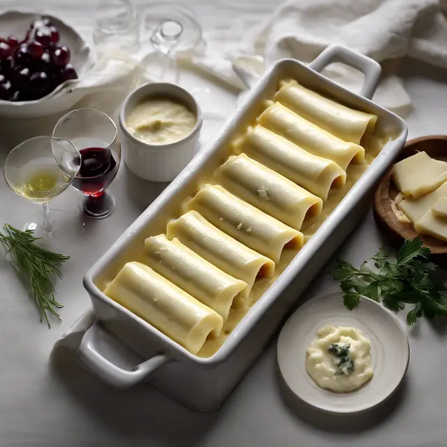 Foto de Cheese and Wine Filling for Cannelloni