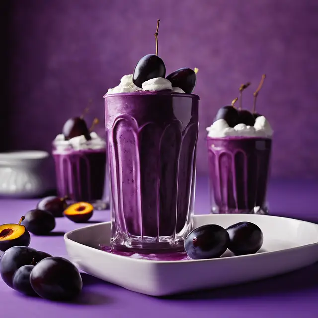 Foto de Black Plum Milkshake