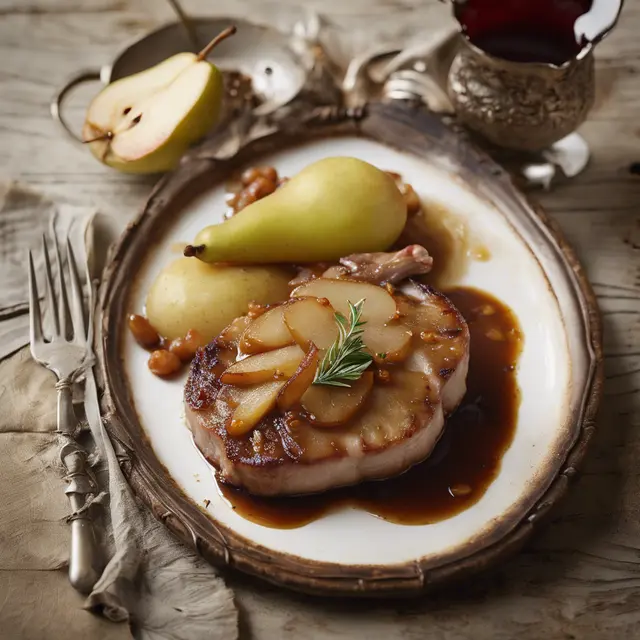 Foto de Pork Chops with Pear