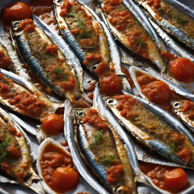 Foto de Oven-Baked Sardines with Tomato Sauce