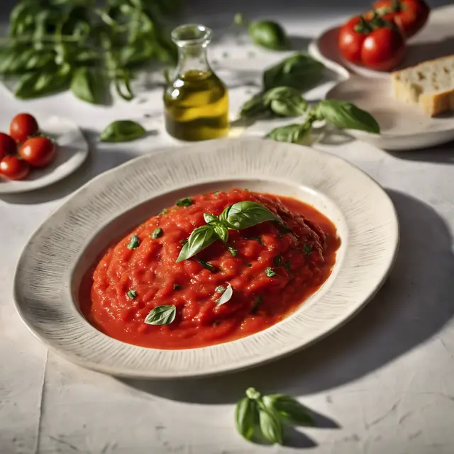 Foto de Tomato and Basil Sauce