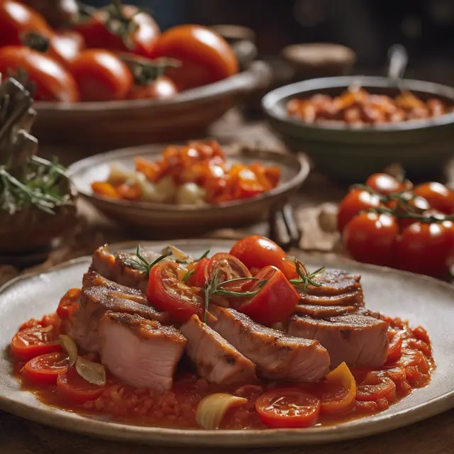 Foto de Pork with Tomato