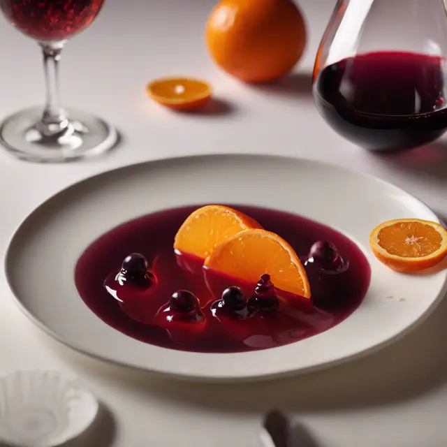 Foto de Orange in Red Wine