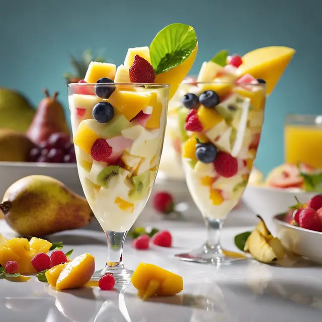 Foto de Fresh Fruit Salad in Cream