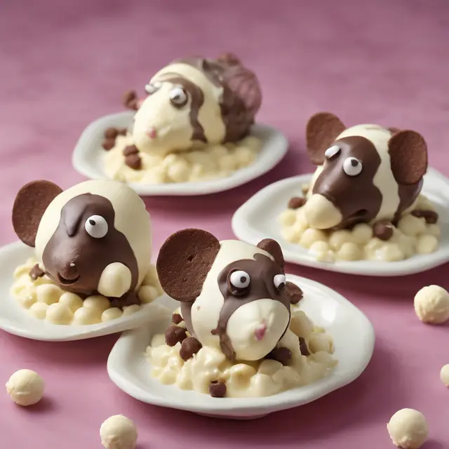 Foto de Creamy Morsels Shaped Like Rats