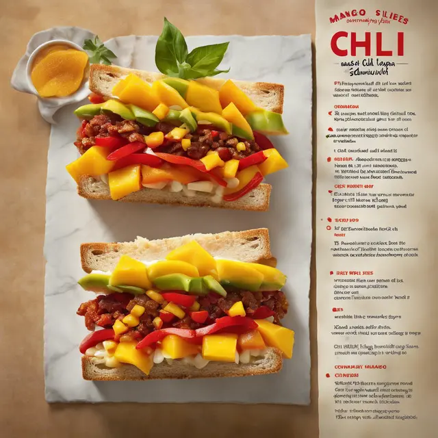 Foto de Chili and Mango Sandwich