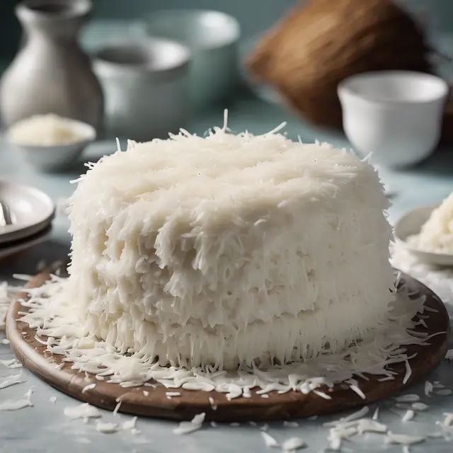 Foto de Coconut Cake with Coconut Frosting