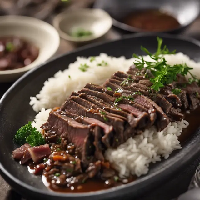 Foto de Braised Beef with Rice