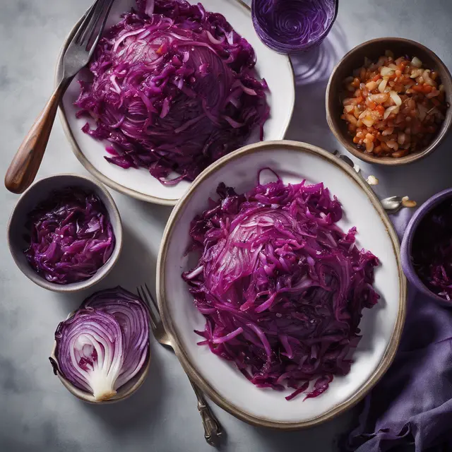 Foto de Red Cabbage with Onions