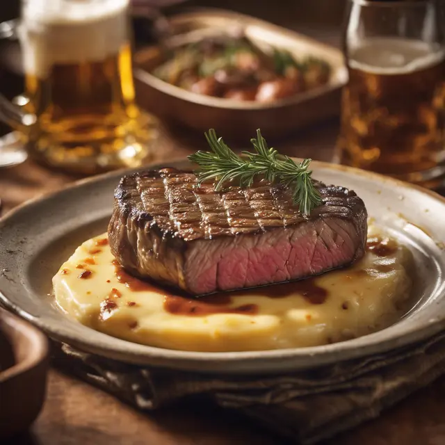 Foto de Baked Steak with Beer