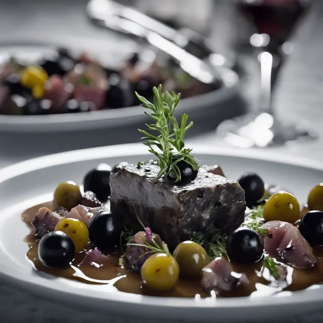 Foto de Black Olive and Veal with Herbs