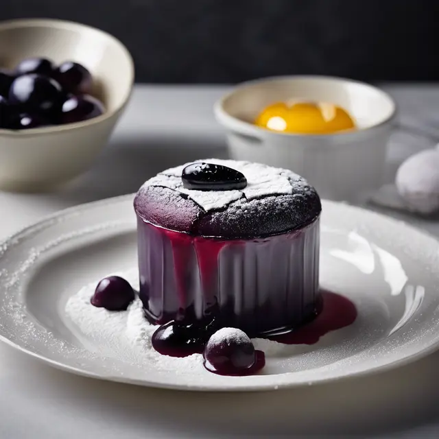 Foto de Black Plum Soufflé