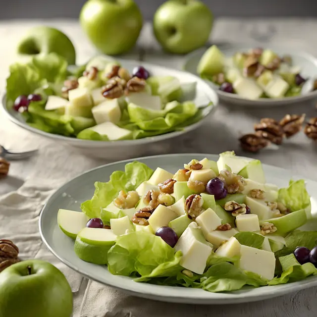 Foto de Granny Smith Apple and Cheese Salad