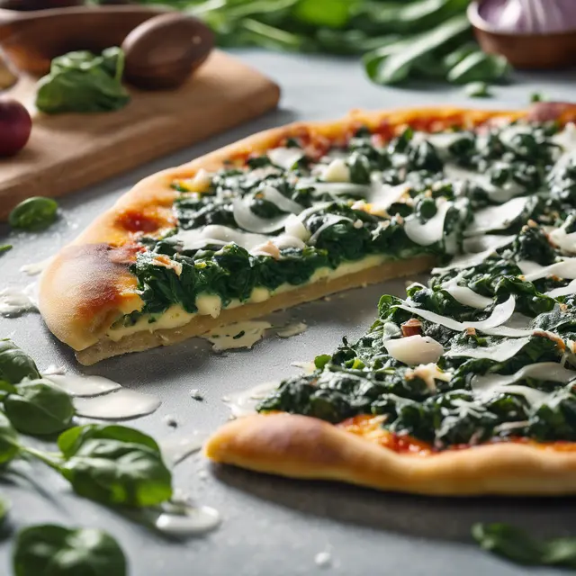 Foto de Spinach Pizza