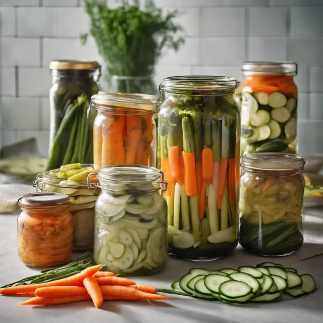 Foto de Assorted Vegetable Pickles