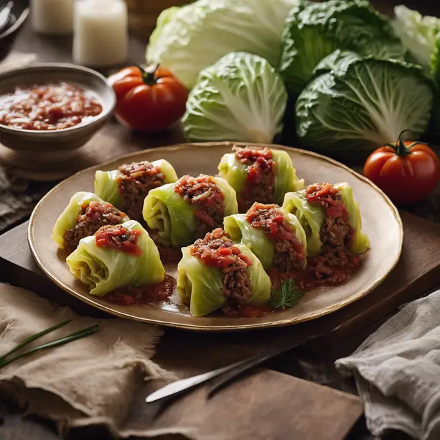 Foto de Cabbage Rolls with Ground Beef