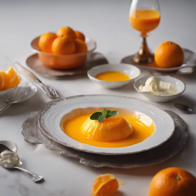 Foto de Orange and Orange Pudding