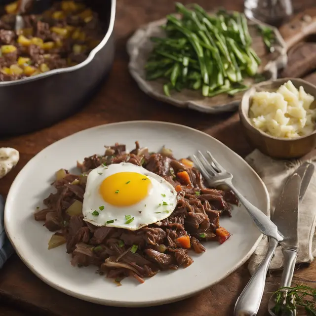 Foto de Shredded Beef Hash