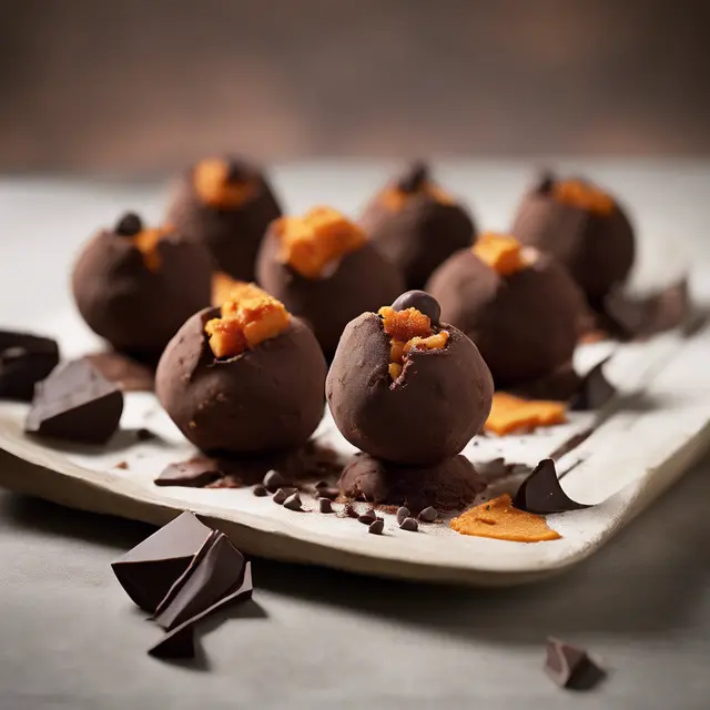 Foto de Sweet Potato and Chocolate Truffles