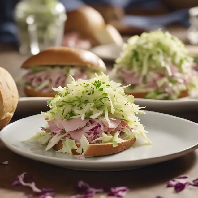 Foto de Cabbage Salad Sandwiches