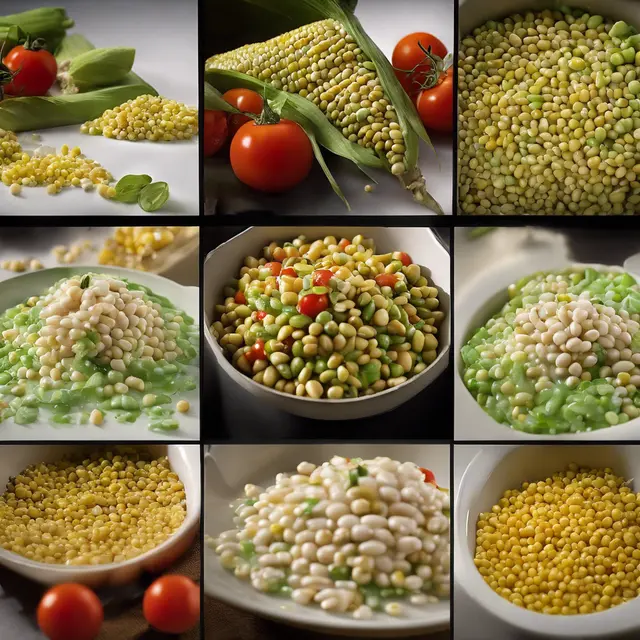 Foto de Green Corn with Soybean