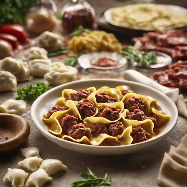 Foto de Meat Filling for Ravioli or Tortellini