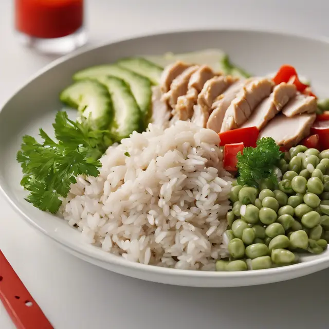 Foto de Rice and Chicken Salad