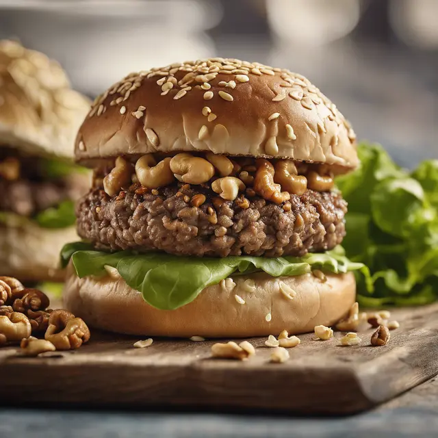 Foto de Cashew Walnut Burger