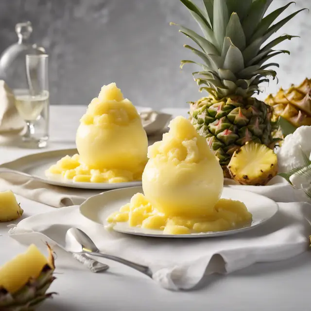 Foto de Pineapple Sorbet