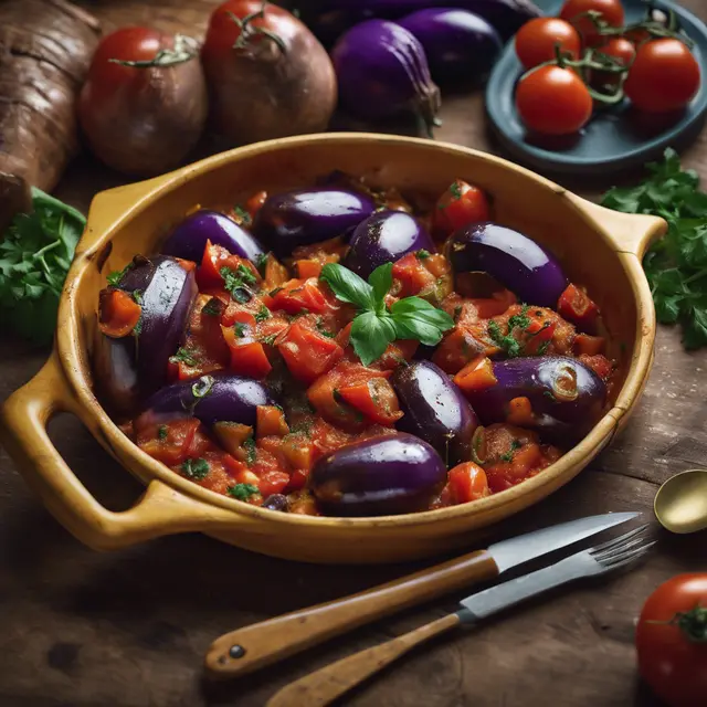 Foto de Eggplant with Tomato