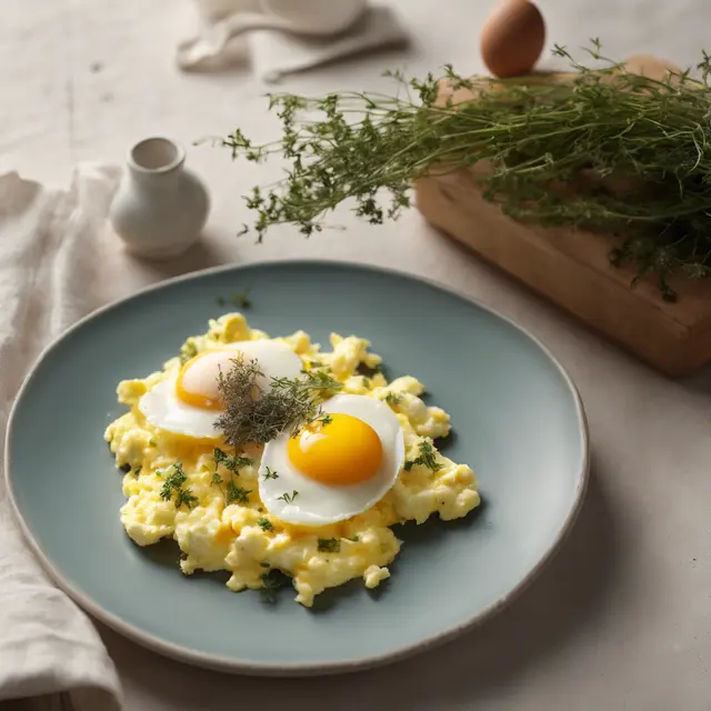 Foto de Egg Scrambled with Thyme