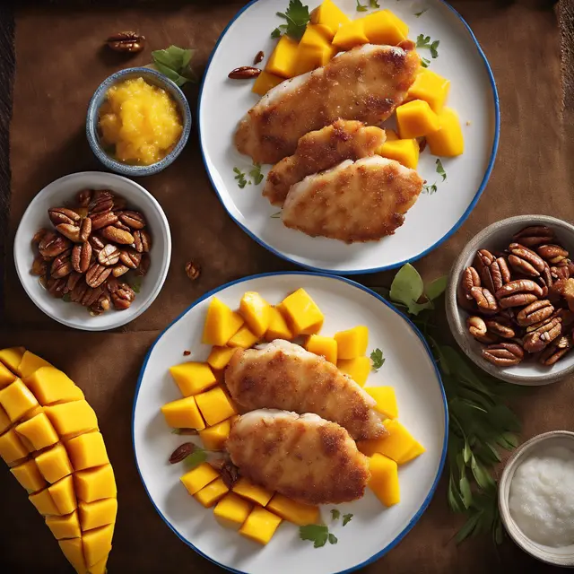 Foto de Chicken Breast Cutlets with Mango