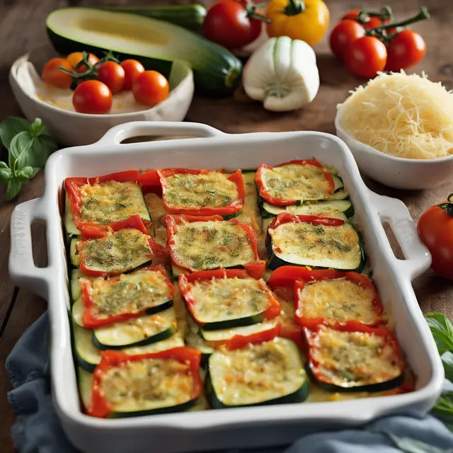 Foto de Zucchini and Tomato Baked