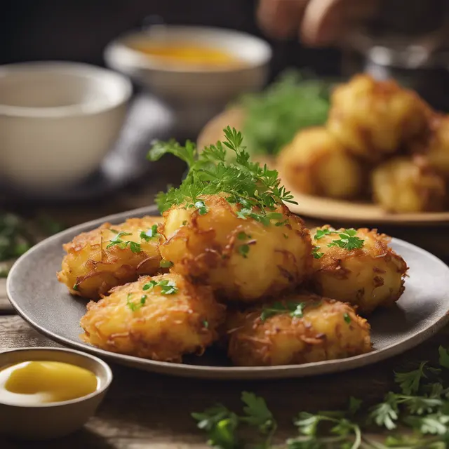 Foto de Boiled Potato Fritters