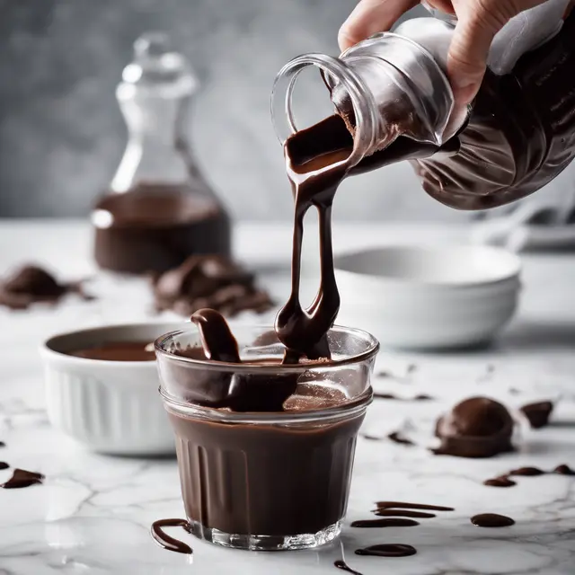 Foto de Chocolate Sauce for Ice Cream