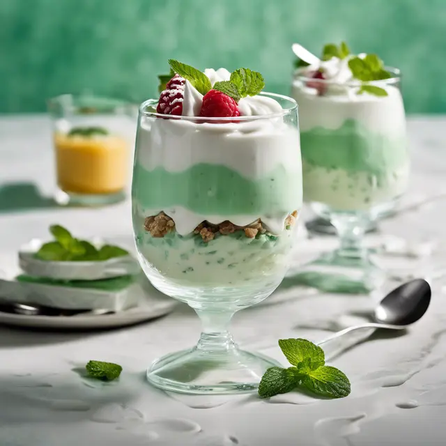 Foto de Mint Yogurt Cream Parfait