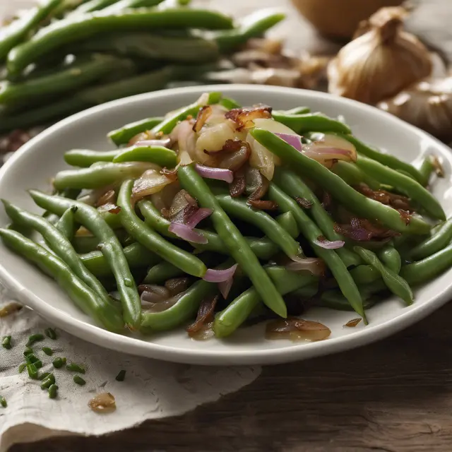 Foto de Green Beans with Onion