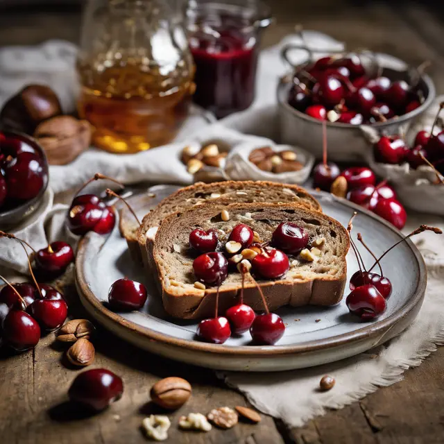 Foto de Chestnut Bread with Cherries and Nuts