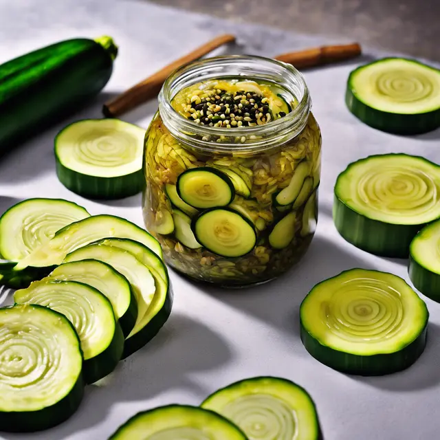 Foto de Zucchini Pickles with Onion