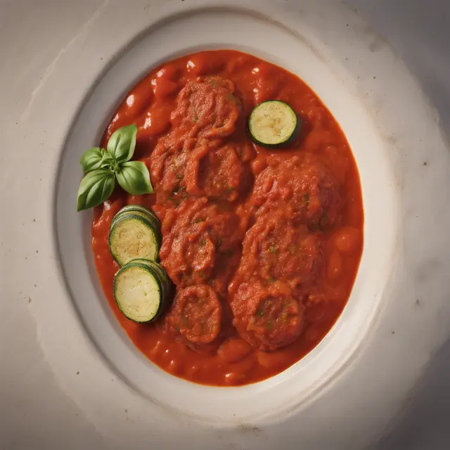 Foto de Zucchini with Tomato Sauce